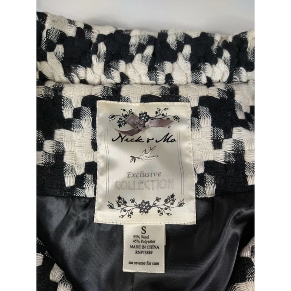 Nick & Mo Houndstooth Belted Jacket - Picture 3 of 4